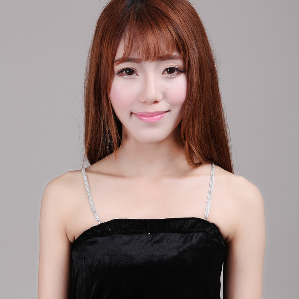 Closecret Women's Dense Rhinestone Bra Straps