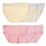 Closecret Kids Series Soft Cotton Panties Little Girls' Assorted Briefs(Pack of 6)